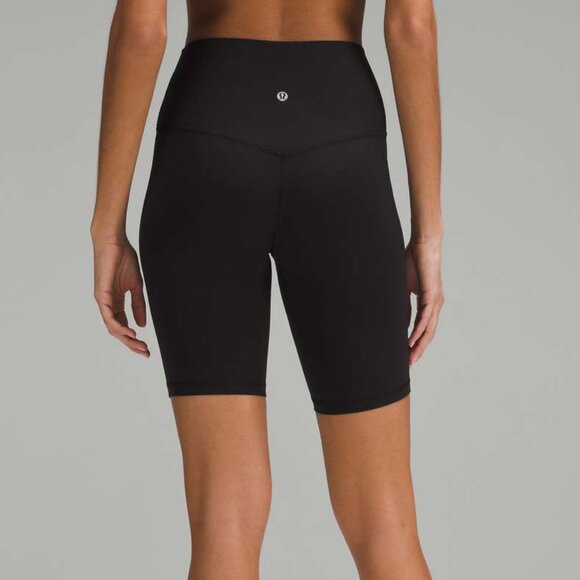 Lululemon Align High-Rise Black Yoga Short 8" Woman's Size 0 - Picture 10 of 10